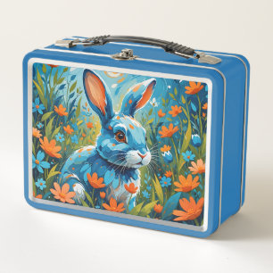 Niños de conejo azul