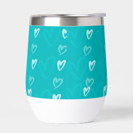 Niños de corazones azules