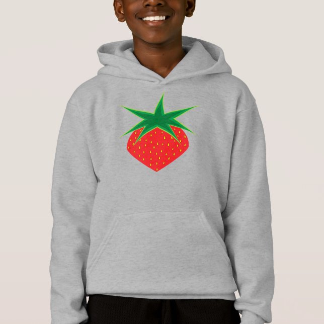 Niños de fresa Unisex Pullover Hoodie (Anverso)