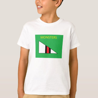 Niños de la camisa del monstruo
