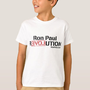 Niños de la camiseta de la revolución de Ron Pau