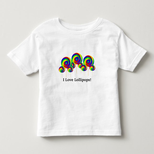 Niños de la camiseta de los Lollipops del amor (Anverso)