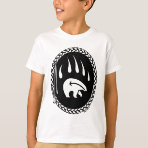 Niños de la camiseta de los niños del arte del oso