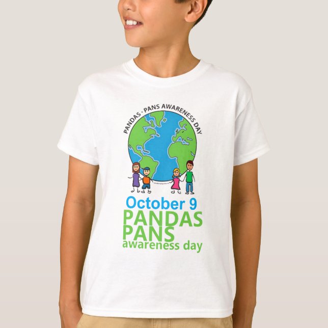 Niños de la camiseta del día de la conciencia de (Anverso)