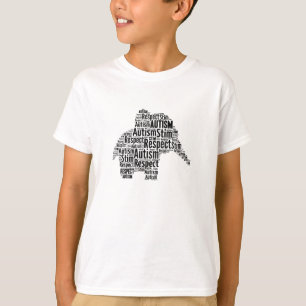 Niños de la camiseta del elefante de la concienci
