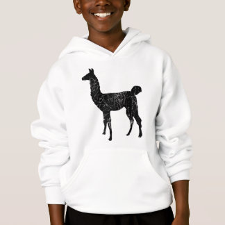 Niños de la camiseta del jersey de la llama y