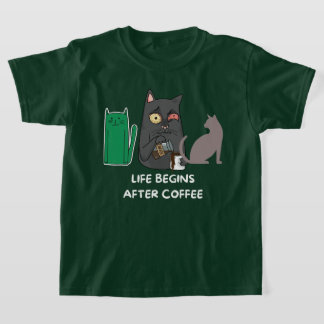 Niños de la camiseta dibujando para los amantes de