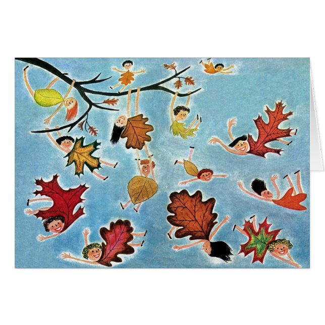 Niños de la hoja (Anverso (Horizontal))