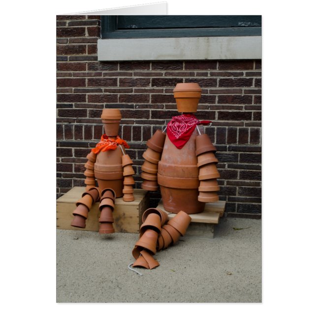 Niños de la maceta de flores (Frente)