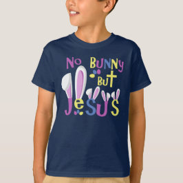 Niños del camisetas de Pascua - ningún conejito