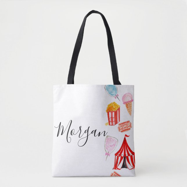 Niños del Carnaval personalizado Bolsa de té (Anverso)