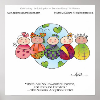NIÑOS DEL MUNDO Impresión de April McCallum