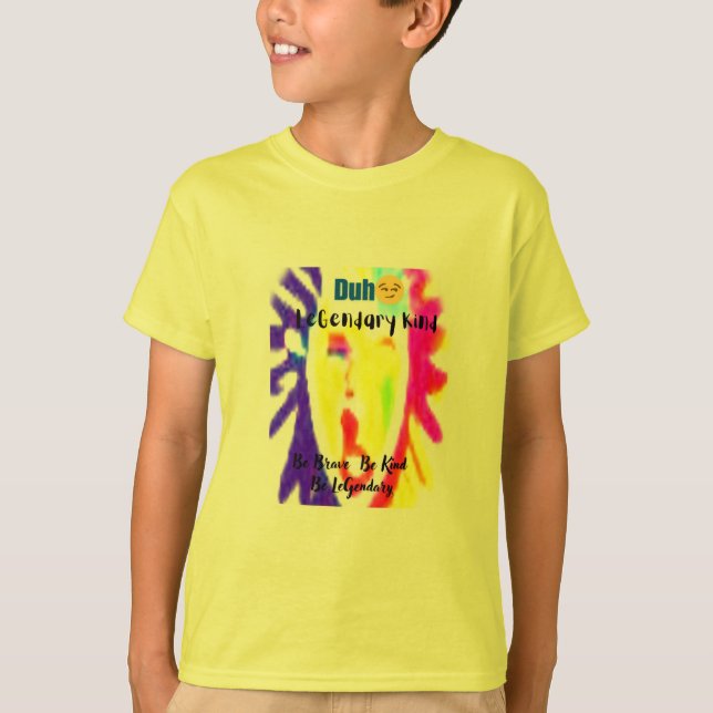 Niños "Duh" Legendaria Camiseta (Anverso)
