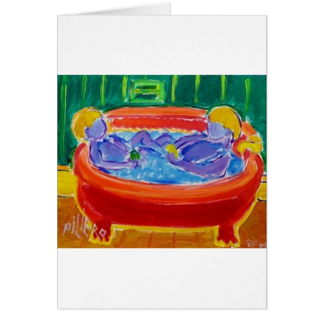 Niños en baño (Frente)