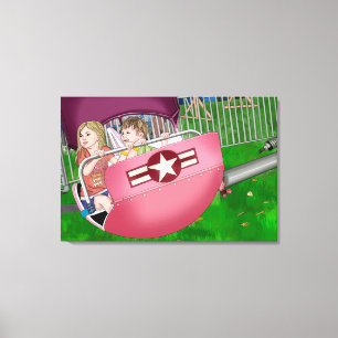 Niños en el Carnaval Arte Whimsical