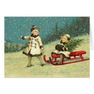 Niños en invierno