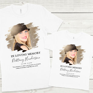 Niños En Memoria Amorosa Camiseta conmemorativa