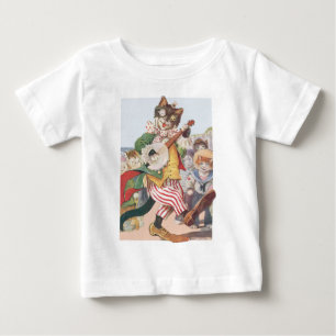 Niños Felices Camisetas De Gato Gracioso