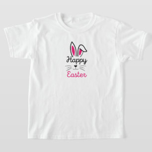 Niños felices camisetas de Pascua