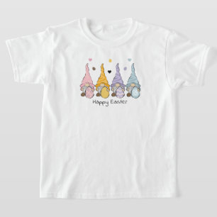 Niños felices camisetas de Pascua