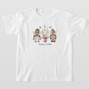 Niños felices camisetas de Pascua