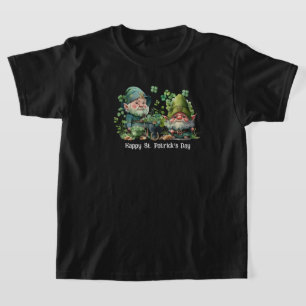 Niños felices camisetas del Día de San Patricio