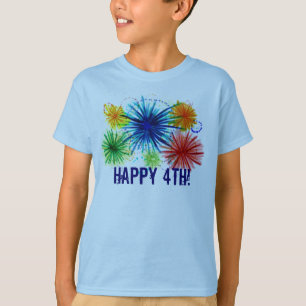 Niños felices con la camiseta 4