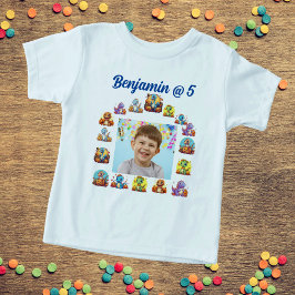 Niños Fiesta de cumpleaños camiseta Baby Dinosaur 