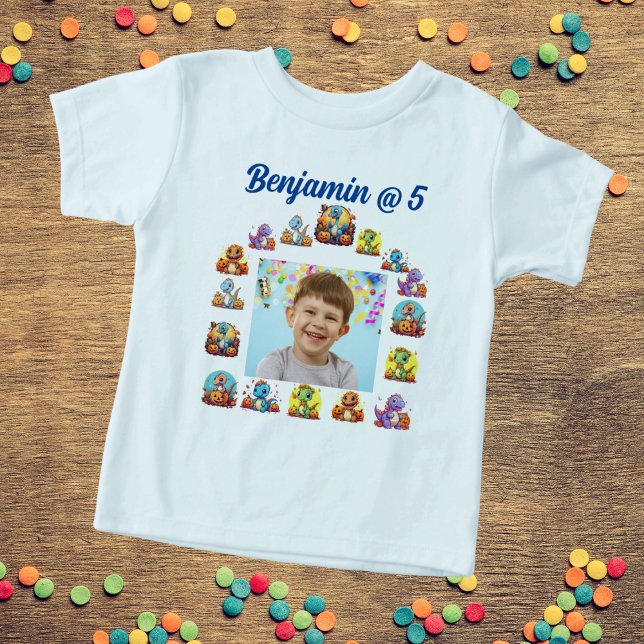 Niños Fiesta de cumpleaños camiseta Baby Dinosaur  (Subido por el creador)