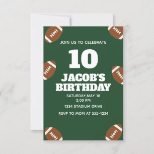 Niños Fiesta de cumpleaños - Invitación de cumplea