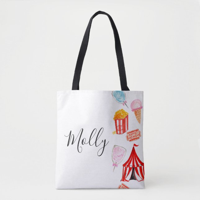 Niños fiestas del Carnaval Bolsa de Tote (Anverso)