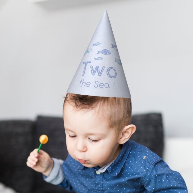 Niños Gorra de Fiesta de pescado de mar azul de 2º (Subido por el creador)