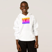 Niños Hanes ComfortBlend® Hoodie KANJI FREEDOM