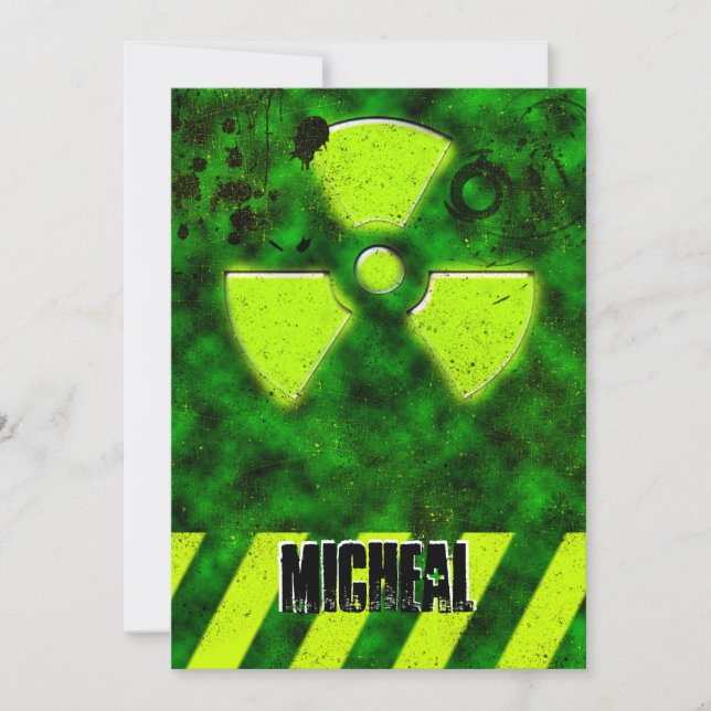 Niños Invitación al Gótico de cumpleaños 16 Invita (Anverso)