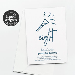 Niños Invitación de fiesta de cumpleaños 8