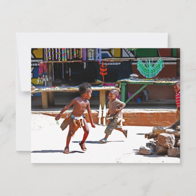 Niños jugando (Anverso)