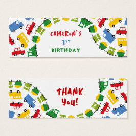 Niños Juguetes Transporte Cumpleaños Fiesta de reg