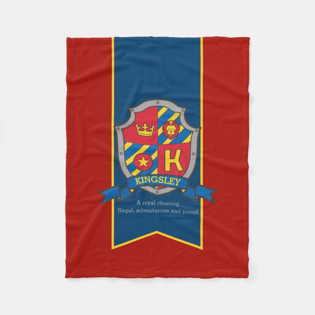 Niños Kingsley o K nombre y significado manta (Anverso)