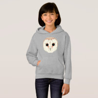 Niños Lechuza de Barn Pullover Hoodie