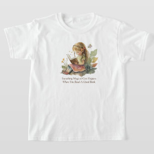 Niños leyendo camiseta