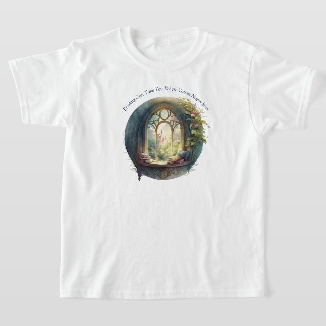 Niños leyendo camiseta (Distribución)