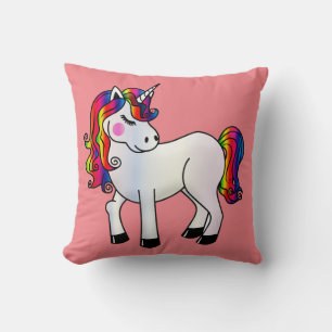 Niños lindos almohadas de Unicornio