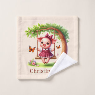 Niños lindos especial agregar nombre cerdito niñas