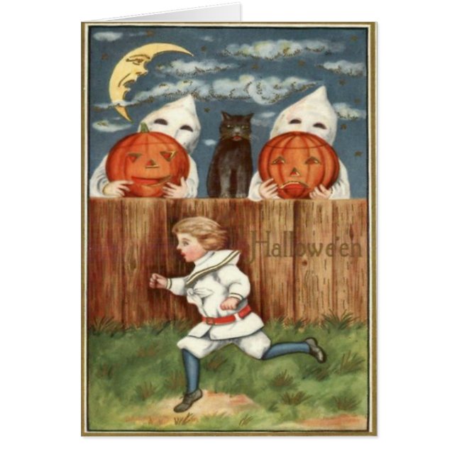 Niños Linterna Fantasma Gato Negro (Frente)