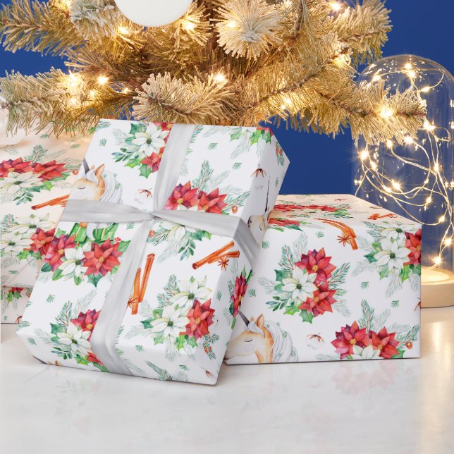 Niños mágicos Navidades envolviendo papel (Vacaciones)