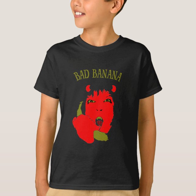 Niños Mala camiseta bananera (Anverso)