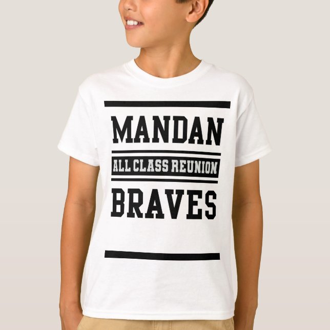 Niños Mandan Brava camiseta Reunión de clase (Anverso)