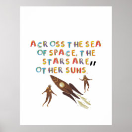 Niños Meditación Art Poster Decoración