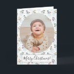 Niños Navidades acribillan a hombre de nieve en fo<br><div class="desc">Crea un hermoso regalo de vacaciones para Navidades para todos los que amas. Este patrón de Navidad diseñado por el artista es perfecto para un fiesta Navidad en casa, o con familia. Este bonito diseño cuenta con hombres de nieve blancos en varios tipos de gorras de invierno, granos, gorras de...</div>