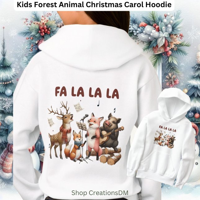 Niños Navidades de animales forestales Carol (Subido por el creador)